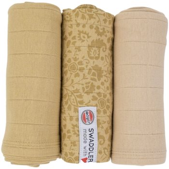 Lodger Swaddler Flower Tribe III scutece textile