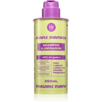 Lola Cosmetics Shampoo Iluminador sampon violet pentru par blond