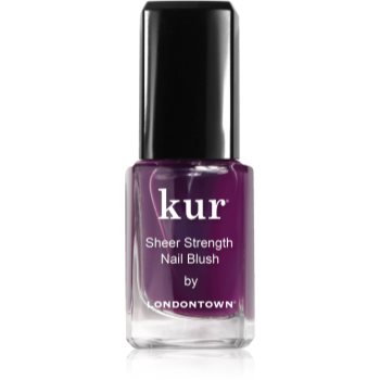 LONDONTOWN Kur Sheer Strength Nail Blush îngrijire nuanțatoare pentru fermitate și iluminare pentru unghii