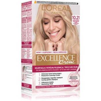 L’Oréal Paris Excellence Creme фарба для волосся відтінок 10.21 Very Light Pearl Blonde 1 кс
