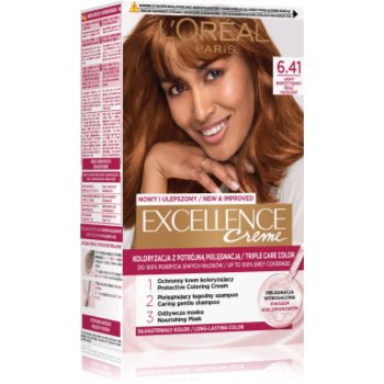 L’Oréal Paris Excellence Creme фарба для волосся відтінок 6.41 Noisette 1 кс