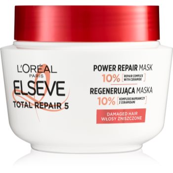 L’Oréal Paris Elseve Total Repair 5 відновлююча маска для волосся з кератином 300 мл