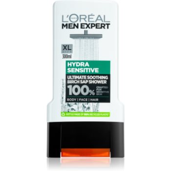 L’Oréal Paris Men Expert Hydra Sensitive gel de dus reconfortant 3 in 1