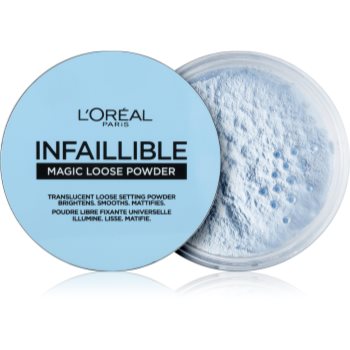 L’oréal paris infaillible magic loose pudră transparentă pentru o piele mai luminoasa
