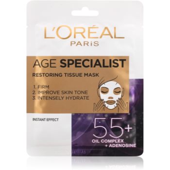 L’Oréal Paris Age Specialist 55+ Masca facelift intens și de strălucire L’Oréal Paris