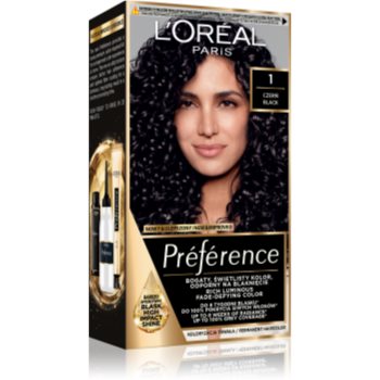 L’Oréal Paris Préférence перманентна фарба для волосся відтінок 1 Black 1 кс