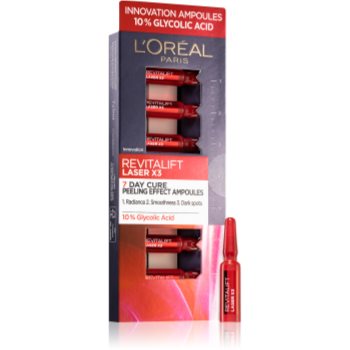 L’Oréal Paris Revitalift Laser X3 ser facial pentru netezire in fiole L’Oréal Paris