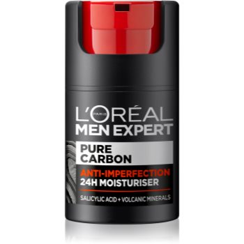 L’Oréal Paris Men Expert Pure Carbon crema de zi hidratanta impotriva imperfectiunilor pielii accesorii imagine noua