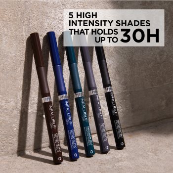 L’Oréal Paris Infaillible Grip 27H Precision Felt tuș de ochi tip cariocă - 1 | YEO
