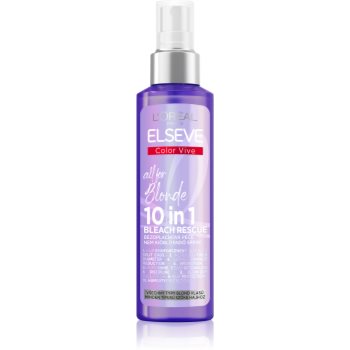 L’Oréal Paris Elseve Color-Vive Purple spray care nu necesita clatire pentru toate nuantele de blond