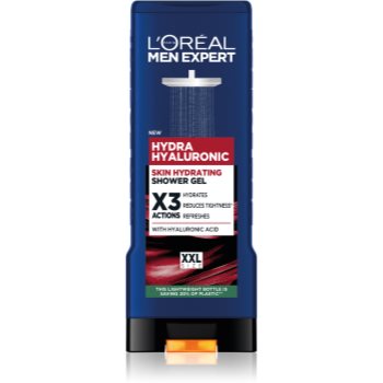 L’Oréal Paris Men Expert Hydra Hyaluronic гель для душу з гіалуроновою кислотою 400 мл