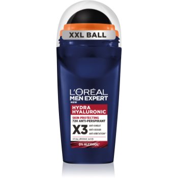 L’Oréal Paris Men Expert Hydra Hyaluronic кульковий антиперспірант для чоловіків 50 мл