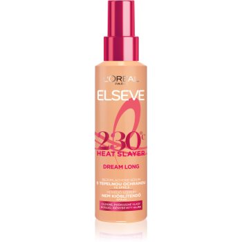 L’Oréal Paris Elseve Dream Long ser fara clatire pentru modelarea termica a parului