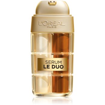 L’Oréal Paris Age Perfect Le Duo Serum двофазна омолоджувальна сироватка для розгладження та роз'яснення шкіри 15 мл