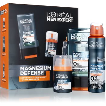 L’oréal paris men expert magnesium defence set cadou (pentru barbati)