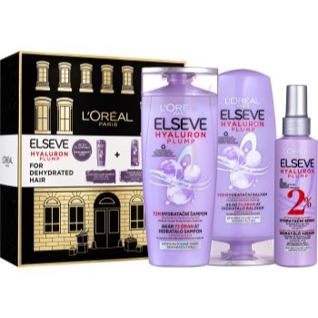 L’oréal paris elseve hyaluron plump set cadou (pentru un aspect perfect al parului)