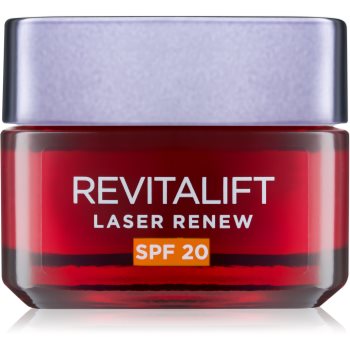 L’Oréal Paris Revitalift Laser Renew crema de zi anti-rid SPF 20 accesorii