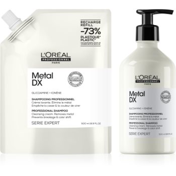 L’Oréal Professionnel Serie Expert Metal Detox ambalaj economic pentru par deteriorat