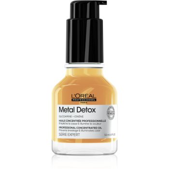 L’Oréal Professionnel Serie Expert Metal Detox Ulei nutritiv pentru păr împotriva părului fragil