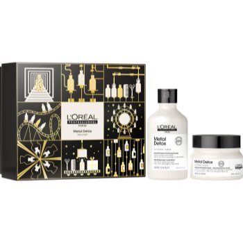 L’oréal professionnel serie expert metal detox set cadou (pentru par vopsit si deteriorat)