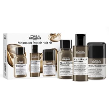 L’Oréal Professionnel Serie Expert Absolut Repair Molecular set cadou pentru par deteriorat