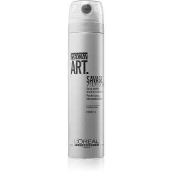 L’Oréal Professionnel Tecni.Art Savage Panache pudră sub formă de spray pentru fixare și formă L’Oréal Professionnel