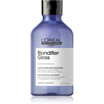L’Oréal Professionnel Serie Expert Blondifier sampon regenerativ si de infrumusetare pentru păr în nuanțe reci de blond, decolorat sau șuvițat accesorii imagine noua