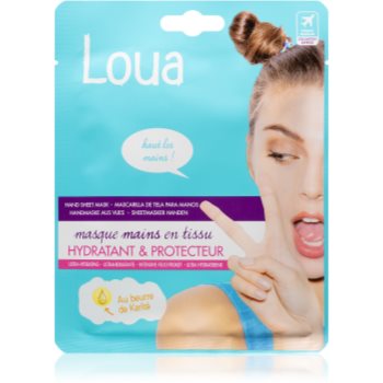 Loua Ulltra-Moisturising Hand Mask masca regeneratoare pentru maini sub formă de manusi Loua Cosmetice și accesorii
