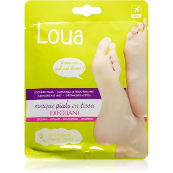 Loua Exfoliating Feet Mask mască regeneratoare pentru picioare și unghii Loua imagine