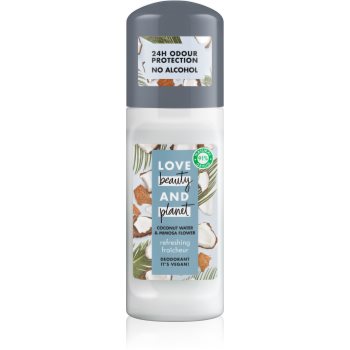Love Beauty & Planet Refreshing deodorant roll-on imagine 2021 notino.ro