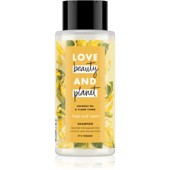 Love Beauty & Planet Hope and Repair sampon pentru regenerare pentru par deteriorat