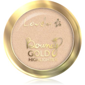 Lovely Bouncy Gold iluminator Lovely Cosmetice și accesorii