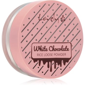 Lovely White Chocolate Rice Powder pudră liberă pentru fixare