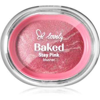 Lovely Stay Pink blush cu efect iluminator