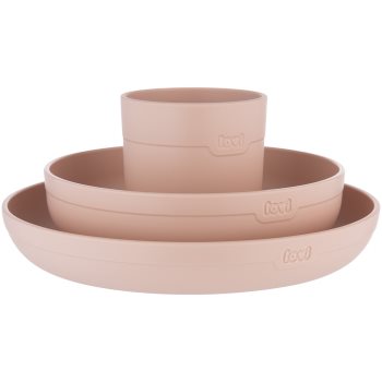 LOVI Tableware Set with Cup serviciu de masă pentru copii