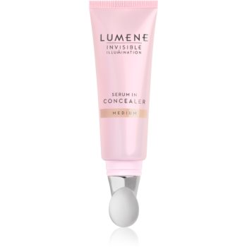 Lumene Invisible Illumination Serum in Concealer anticearcan pentru ochi cu efect de hidratare