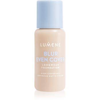 Lumene Blur Even Cover machiaj lichid cu un finisaj mat 16 de ore