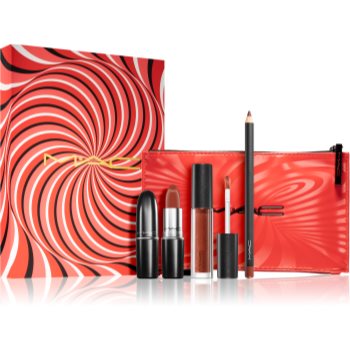 MAC Cosmetics Best-Kept Secret Lip Kit Hypnotizing Holiday set cadou Neutral (de buze) culoare