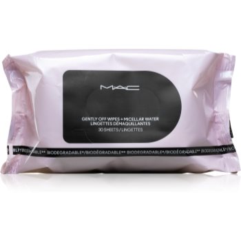 MAC Cosmetics Gently Off Wipes + Micellar Water șervețele demachiante pentru make-up