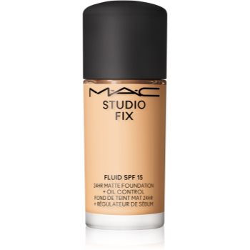 MAC Cosmetics Studio Fix Fluid SPF 15 24HR Matte Foundation + Oil Control Mini machiaj cu efect matifiant SPF 15