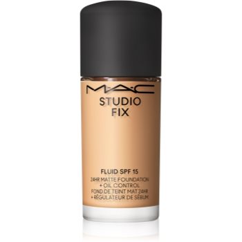 MAC Cosmetics Mini Studio Fix Fluid SPF 15 24HR Matte Foundation + Oil Control machiaj cu efect matifiant SPF 15