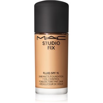 MAC Cosmetics Mini Studio Fix Fluid SPF 15 24HR Matte Foundation + Oil Control machiaj cu efect matifiant SPF 15