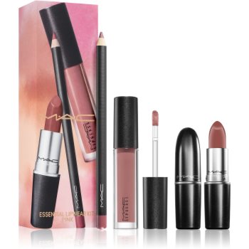 MAC Cosmetics Boldly Bare Essential Lipwear Kit: Pink set cadou de buze