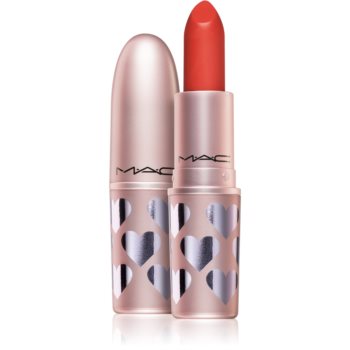MAC Cosmetics Valentine’s Day Matte Lipstick ruj mat accesorii imagine noua
