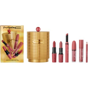 MAC Cosmetics Holiday Stay Curious Party Crew set cadou pentru look perfect Forever Curious