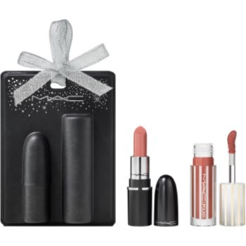 MAC Cosmetics Holiday Mini MAC Nude Lip Combo подарунковий набір