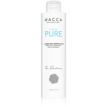 Macca Clean & Pure lapte pentru curatare pentru piele sensibilă Macca imagine noua
