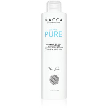 Macca Clean & Pure gel exfoliant de curatare accesorii imagine noua