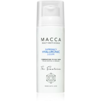 Macca Supremacy Hyaluronic emulsie hidratanta cu acid hialuronic