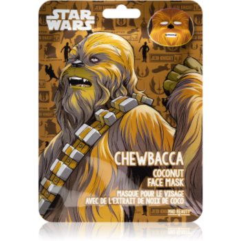 Mad Beauty Star Wars Chewbacca mască textilă hidratantă cu ulei de cocos Mad Beauty Cosmetice și accesorii
